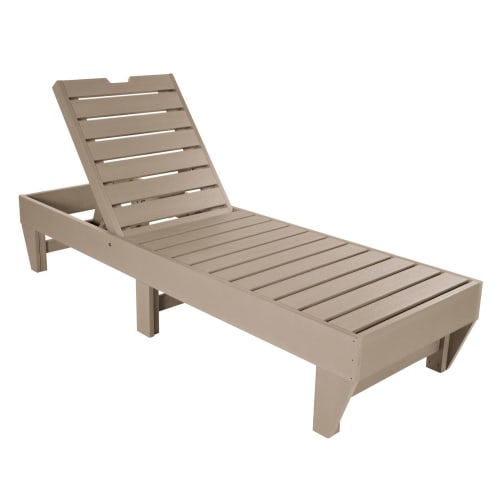 Sequoia Professional Aurora Chaise Lounge, Woodland Brown